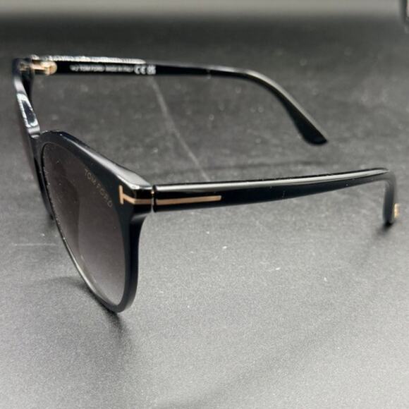 Tom Ford TF787 Maxim Black Cat Eye Sunglasses 59-16 Italy frames main image 12